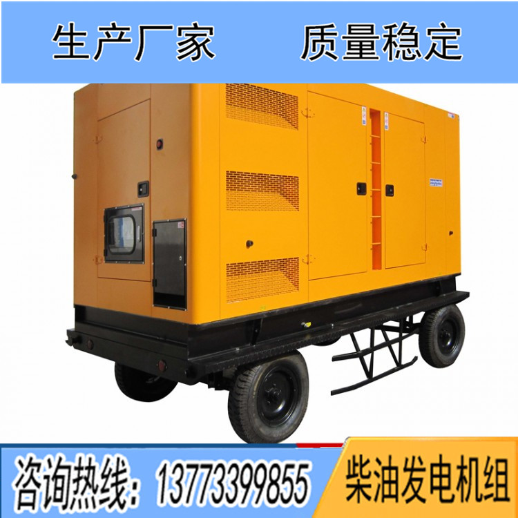 250-300KW移動(dòng)四輪低噪音箱體 12缸機(jī)組適用（不含機(jī)組）