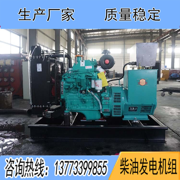 康明斯動力配套50KW柴油發(fā)電機組4BTA3.9-G2